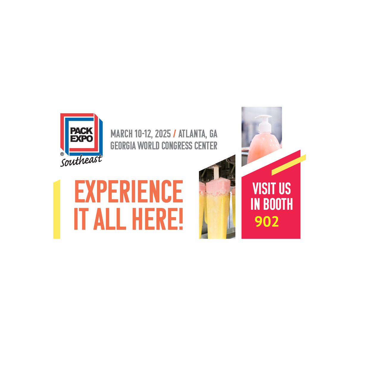 Carton Former & Closer in action at Pack Expo Southeast Bradman Lake